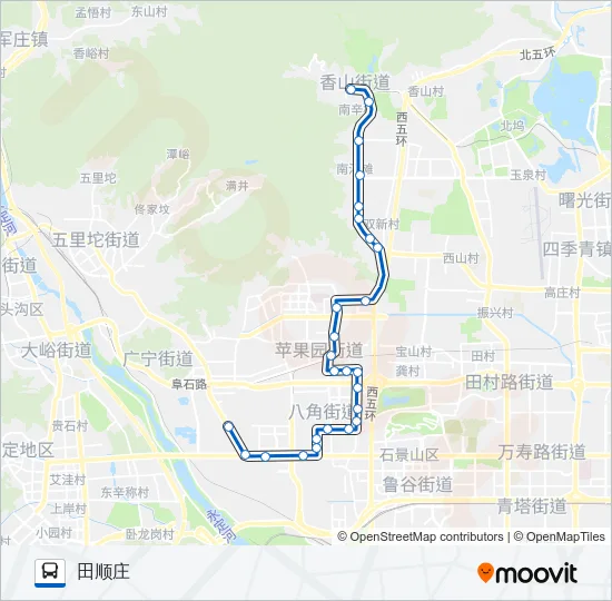 318 Bus Line Map
