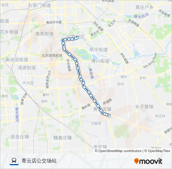 341 Bus Line Map