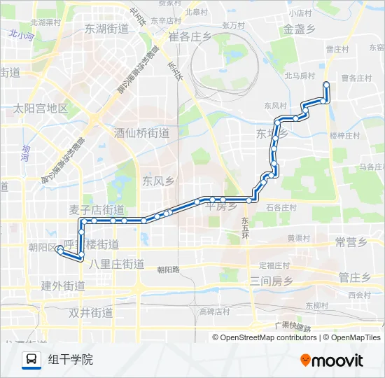 公交350路的线路图
