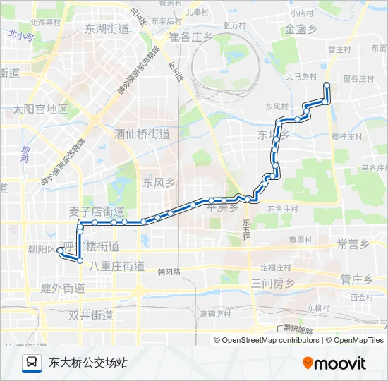 350 Bus Line Map