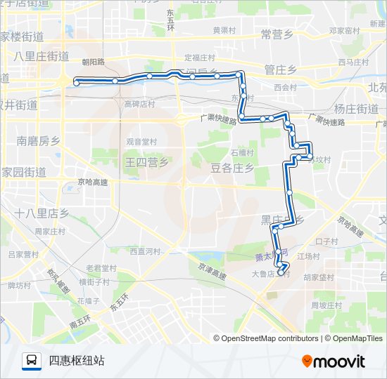 公交397路的线路图