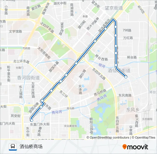 401 Bus Line Map