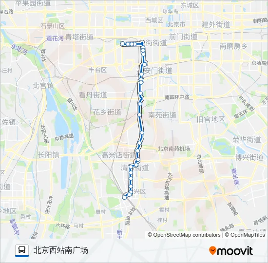 410 Bus Line Map