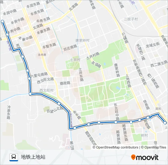 449 Bus Line Map