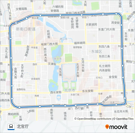 44内 Bus Line Map