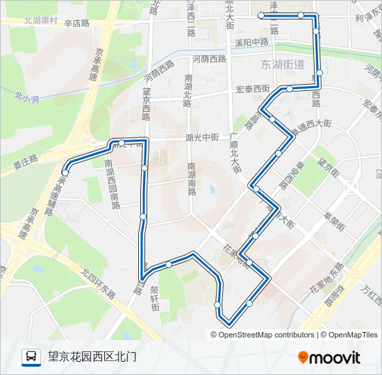 471 Bus Line Map