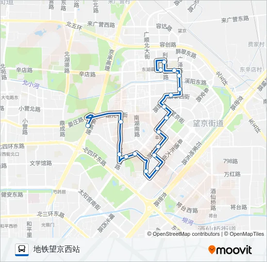 471 Bus Line Map