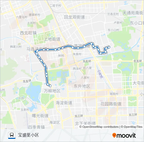 476 Bus Line Map