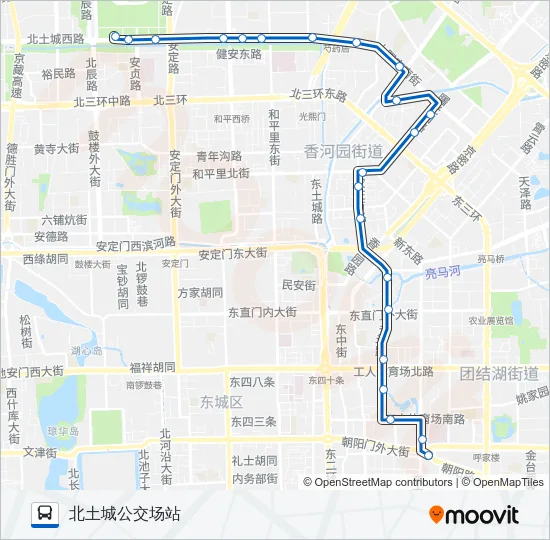 515 Bus Line Map