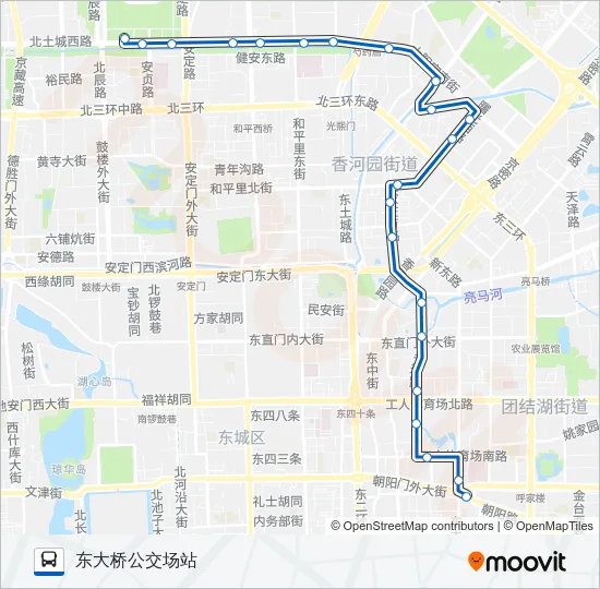 515 Bus Line Map
