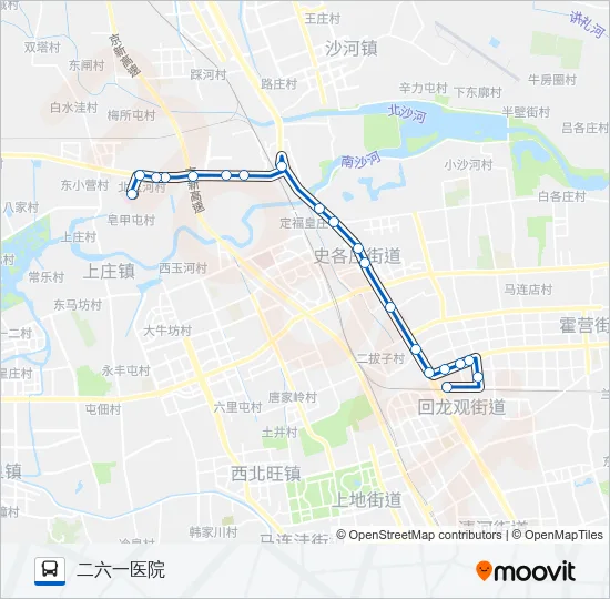 519 Bus Line Map