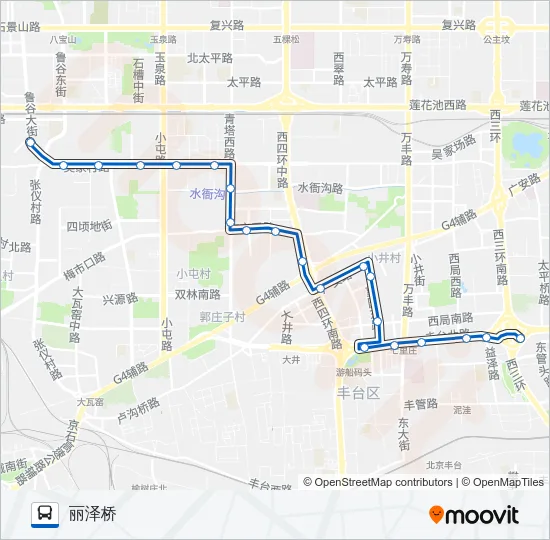 531 Bus Line Map