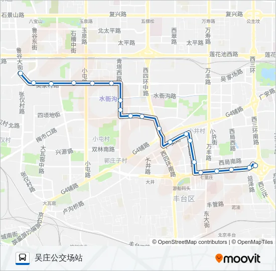 531 Bus Line Map