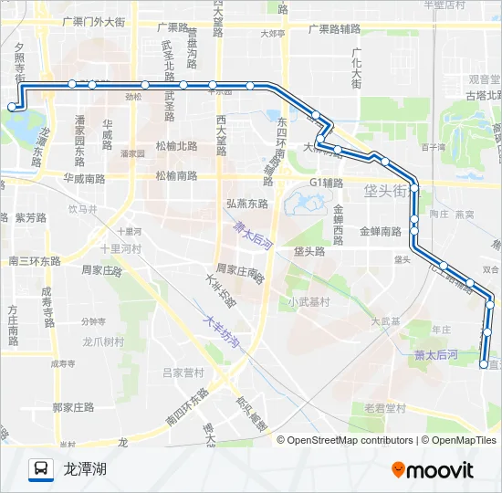 561 Bus Line Map