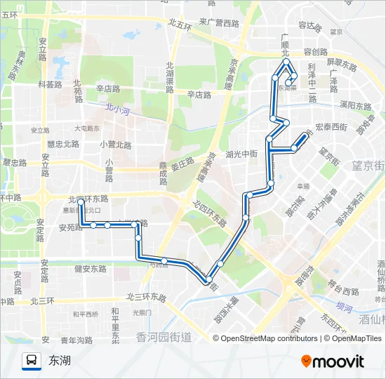 567 Bus Line Map