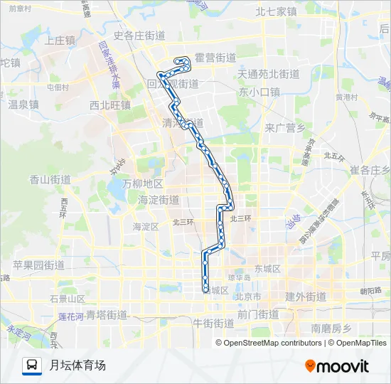 618 Bus Line Map