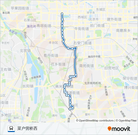 631 Bus Line Map