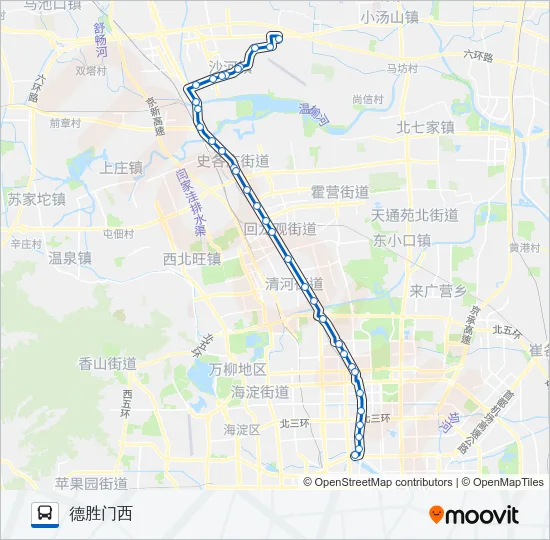 670 Bus Line Map
