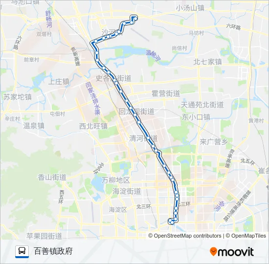 670 Bus Line Map