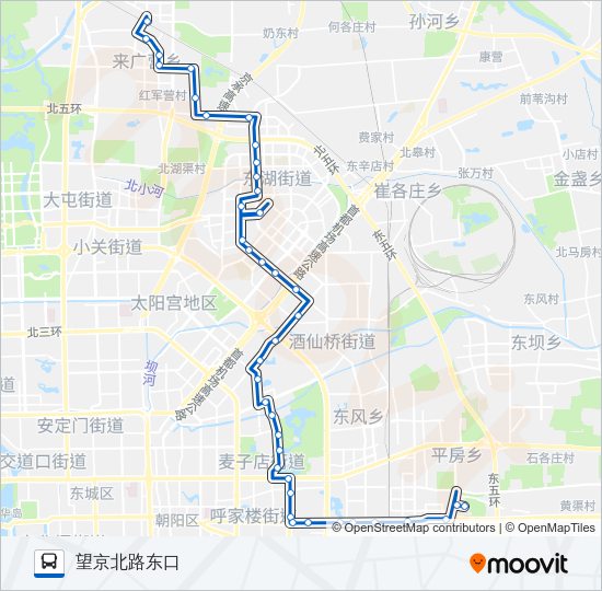 公交682路的线路图
