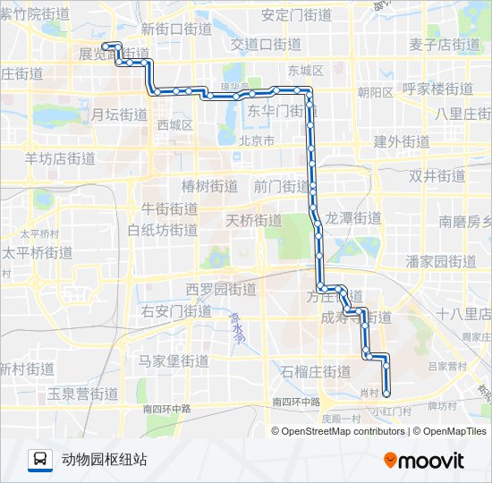 685 bus Line Map