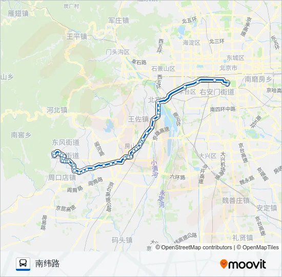 837 Bus Line Map