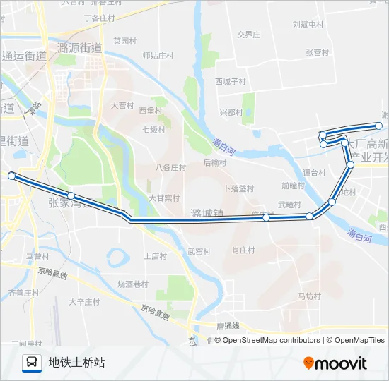 910 Bus Line Map