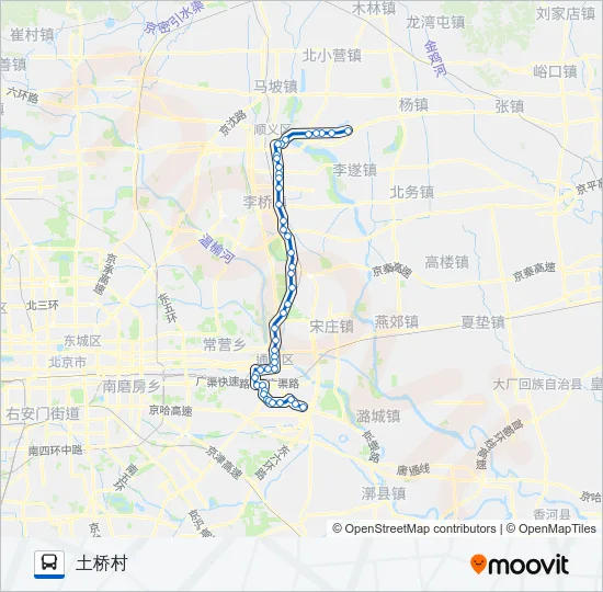 924 Bus Line Map