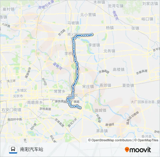 924 Bus Line Map