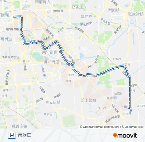 927 Bus Line Map