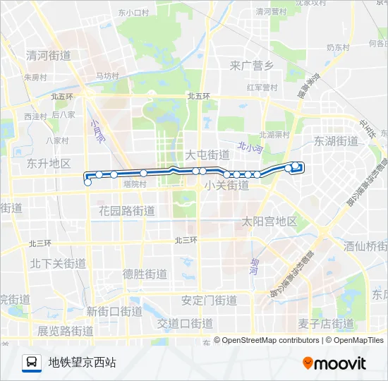 928 Bus Line Map