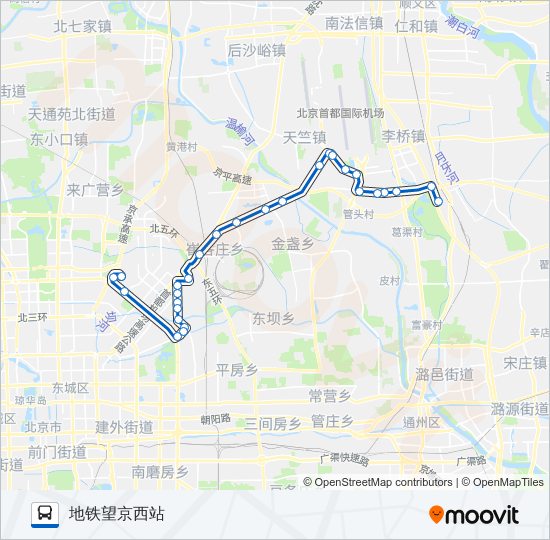 946 bus Line Map
