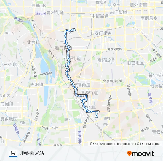 969 Bus Line Map