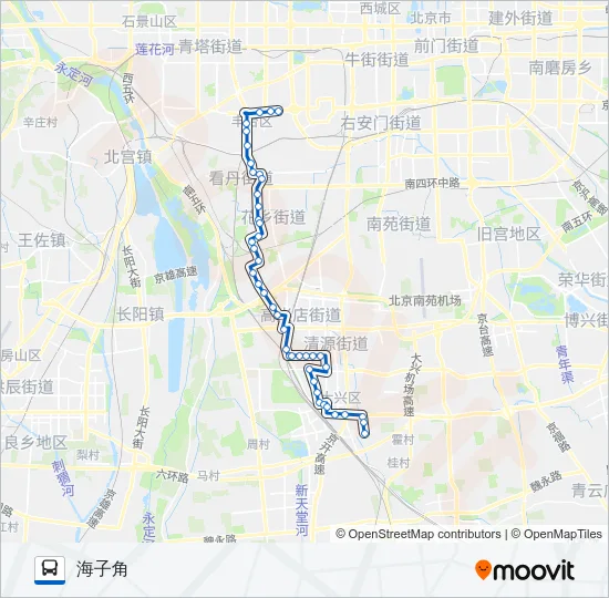 969 Bus Line Map