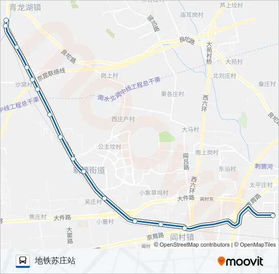 971 Bus Line Map