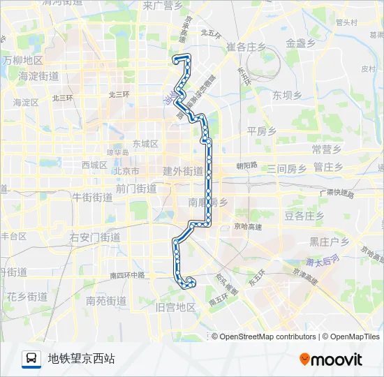 985 Bus Line Map