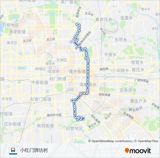985 Bus Line Map
