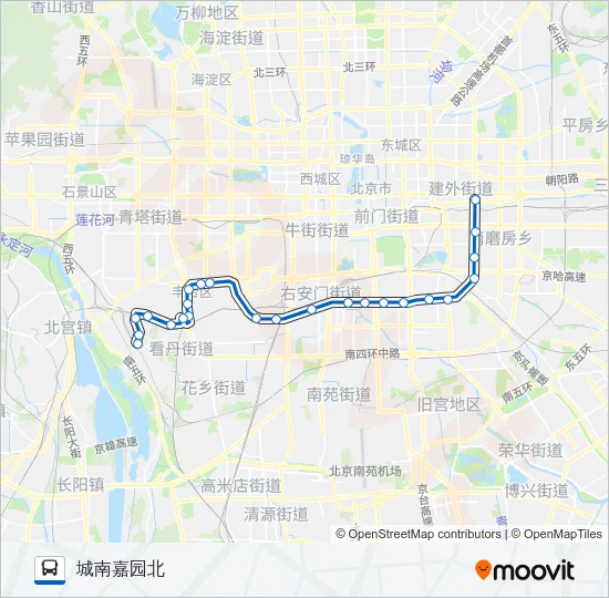 998 Bus Line Map