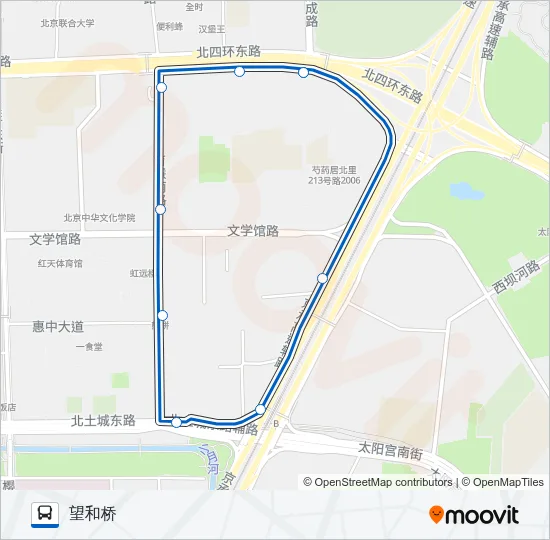 专22 Bus Line Map