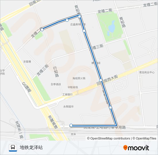 公交专31路的线路图