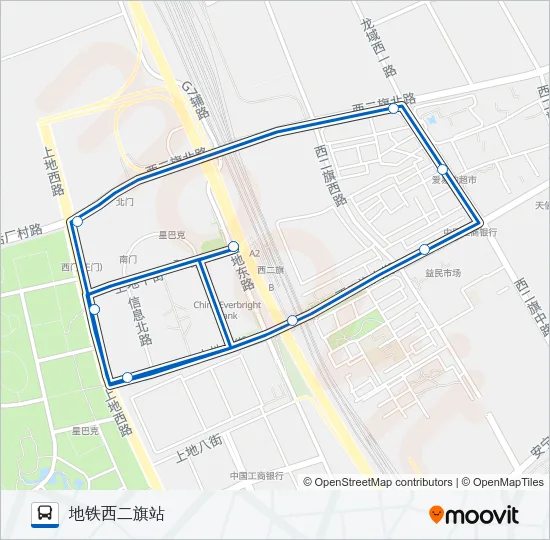 专34 Bus Line Map