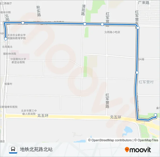 专37 Bus Line Map