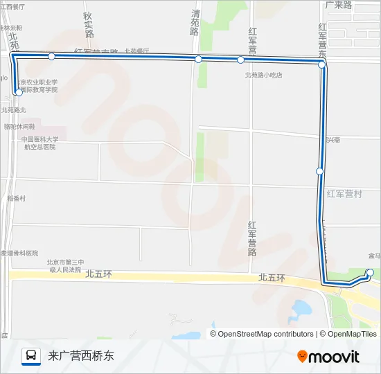 专37 Bus Line Map