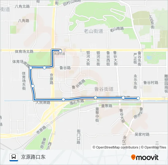 专46 Bus Line Map