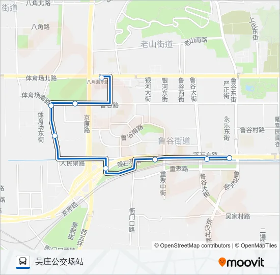 专46 Bus Line Map