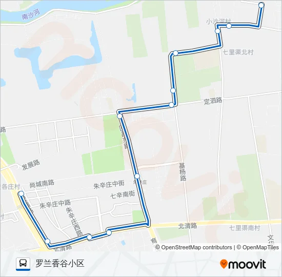 专50 Bus Line Map