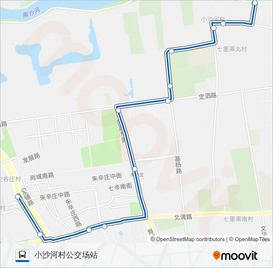 专50 Bus Line Map