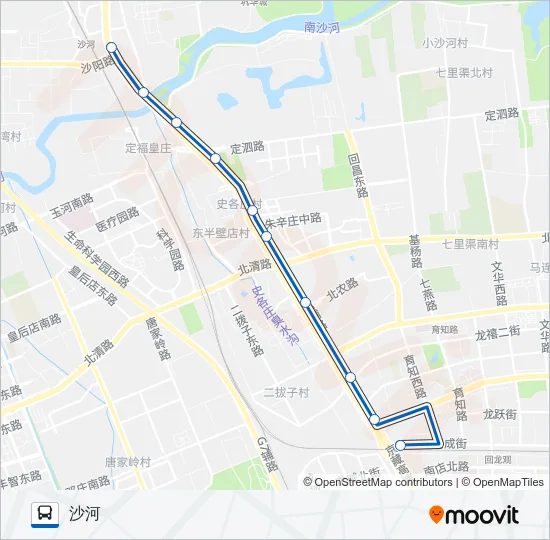 专53 Bus Line Map