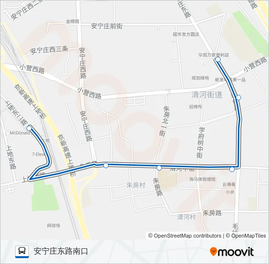 专60 Bus Line Map