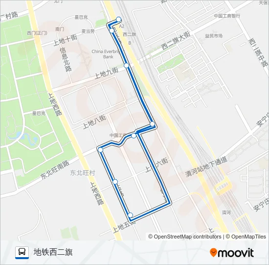 专82 Bus Line Map